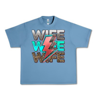 Pebble Blue racing wife Urban Heavy Tee - AdoDesignShop