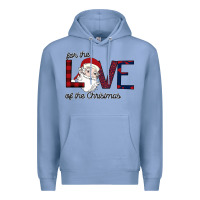 Colony Blue For The Love Of The Christmas Premium Hoodie - Bettercallsaul