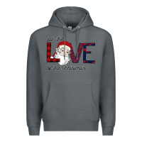 Rock For The Love Of The Christmas Premium Hoodie - Bettercallsaul