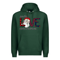 Sports Green For The Love Of The Christmas Premium Hoodie - Bettercallsaul