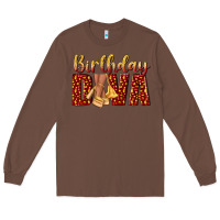 Chestnut birthday diva Long Sleeve Tee - NancyCooperArtShop
