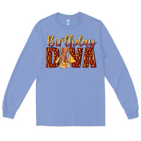 Colony Blue birthday diva Long Sleeve Tee - NancyCooperArtShop