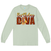 Matcha birthday diva Long Sleeve Tee - NancyCooperArtShop