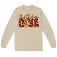 Mushroom birthday diva Long Sleeve Tee - NancyCooperArtShop