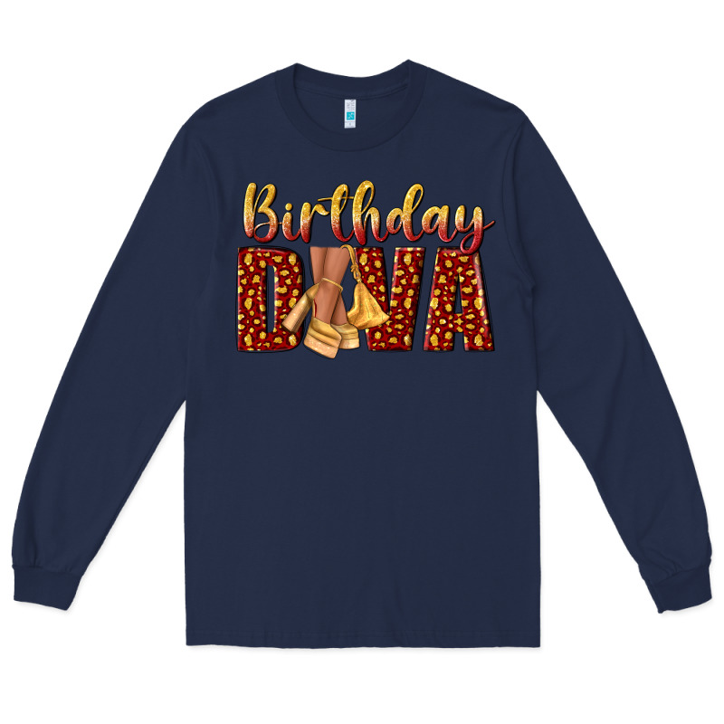 Birthday Diva Long Sleeve Tee by NancyCooperArtShop | Teevron