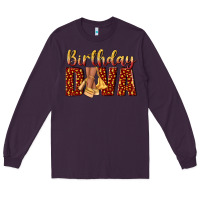 Plum birthday diva Long Sleeve Tee - NancyCooperArtShop