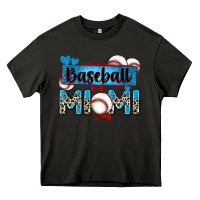 Asphalt baseball mimi with leopard Heavy Core Tee - Zillion Design Studio