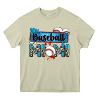 Mossy baseball mimi with leopard Heavy Core Tee - Zillion Design Studio