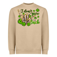 Mushroom i don t give a luck Heavyweight Sweatshirt - Artiststas