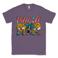 Lavender pittbull mom Classic Tee - Artiststas