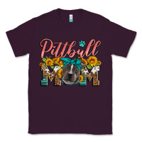 Plum pittbull mom Classic Tee - Artiststas