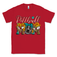 Red pittbull mom Classic Tee - Artiststas