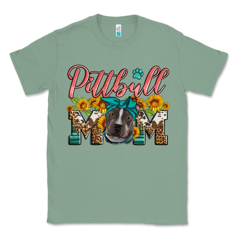 Pittbull Mom Classic Tee by Artiststas | Teevron