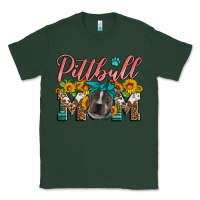 Sports Green pittbull mom Classic Tee - Artiststas