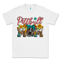 White pittbull mom Classic Tee - Artiststas