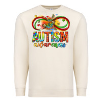 Sandshell autism awareness butterfly infinity symbol Premium Sweatshirt - LillyAllenDesigns