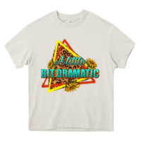Cream a little bit dramatic Heavy Core Tee - texasbilliewilder