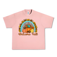 Salmon Welcome Fall Rainbow Urban Heavy Tee - Artiststas
