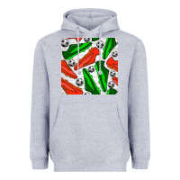 Heather Grey soccer shoes seamless pattern Heavyweight Hoodie - BundleAndBundleShop