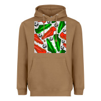 Toasted Coconut soccer shoes seamless pattern Heavyweight Hoodie - BundleAndBundleShop