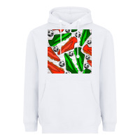 White soccer shoes seamless pattern Heavyweight Hoodie - BundleAndBundleShop