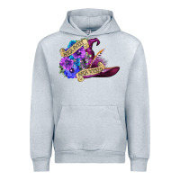 Heather Grey sorta sweet sorta wicked Urban Hoodie - CowGirlArtShop