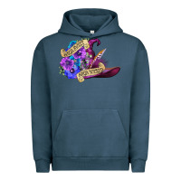 Pigment Midnight Navy sorta sweet sorta wicked Urban Hoodie - CowGirlArtShop