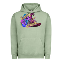 Pigment Oil Green sorta sweet sorta wicked Urban Hoodie - CowGirlArtShop
