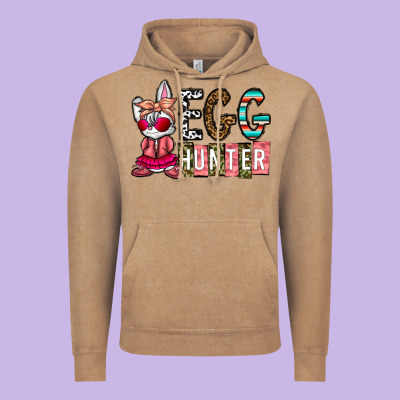 Egg Hunter Vintage Hoodie Designed By Cowhidedigitalart