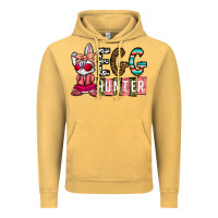 Vintage Mustard Egg Hunter Vintage Hoodie - CowhideDigitalArt