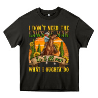 Asphalt western rodeo Heavy Core Tee - texasbilliewilder