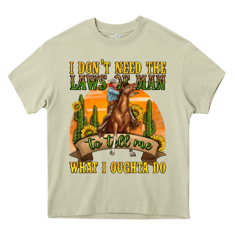 Western Rodeo Heavy Core Tee by texasbilliewilder | Teevron