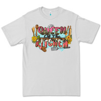 Dove Grey queen of the kitchen Premium Tee - Zillion Design Studio
