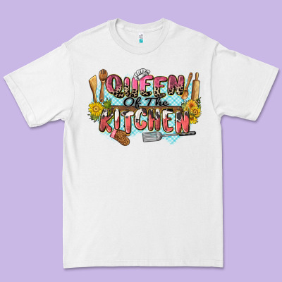 Queen Of The Kitchen Premium Tee Designed By Zillion Design Studio