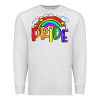 Oatmeal Heather pride Premium Sweatshirt - LillyAllenDesigns