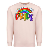 Pale Pink pride Premium Sweatshirt - LillyAllenDesigns