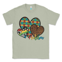 Matcha autism hearts leopard cowhide Classic Tee - Artiststas
