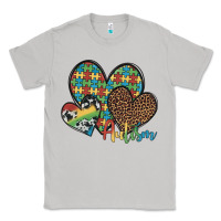 Moon Dust autism hearts leopard cowhide Classic Tee - Artiststas