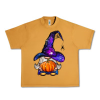 Peanut Butter witch gnome with pumpkin Urban Heavy Tee - BundleAndBundleShop