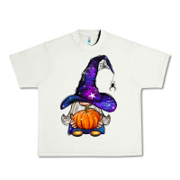 Pistachio witch gnome with pumpkin Urban Heavy Tee - BundleAndBundleShop