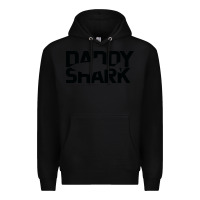 Black Daddy Shark Premium Hoodie - Bettercallsaul