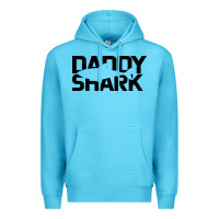 Ocean Blue Daddy Shark Premium Hoodie - Bettercallsaul