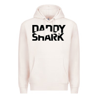 Pale Pink Daddy Shark Premium Hoodie - Bettercallsaul