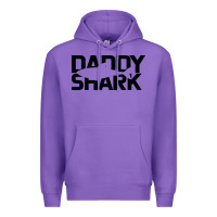 Purple Daddy Shark Premium Hoodie - Bettercallsaul
