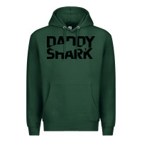 Sports Green Daddy Shark Premium Hoodie - Bettercallsaul