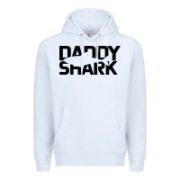 White Daddy Shark Premium Hoodie - Bettercallsaul