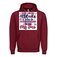 Burgundy small business Zipper Hoodie - MaliasSmallBusiness