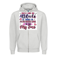Dove Grey small business Zipper Hoodie - MaliasSmallBusiness