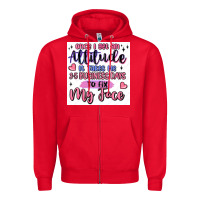 Red small business Zipper Hoodie - MaliasSmallBusiness