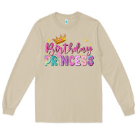 Mushroom birthday princess Long Sleeve Tee - NancyCooperArtShop